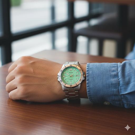 The Casio MTP-VD01D-3E1VUDF