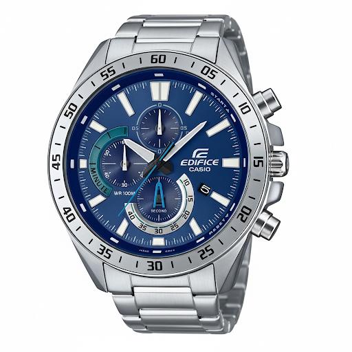 Casio Men's Chronograph Quartz Watch with Stainless Steel Strap EFV-620D-2AVUDF