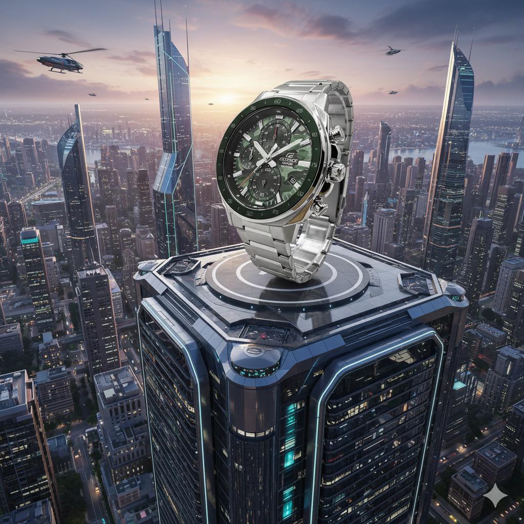 Casio Analog Blue Men's watch EFV-600D-3CVUDF