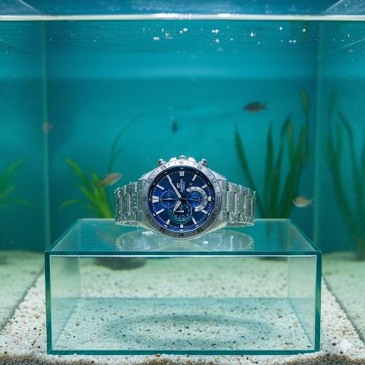 Casio Men's Chronograph Quartz Watch with Stainless Steel Strap EFV-620D-2AVUDF